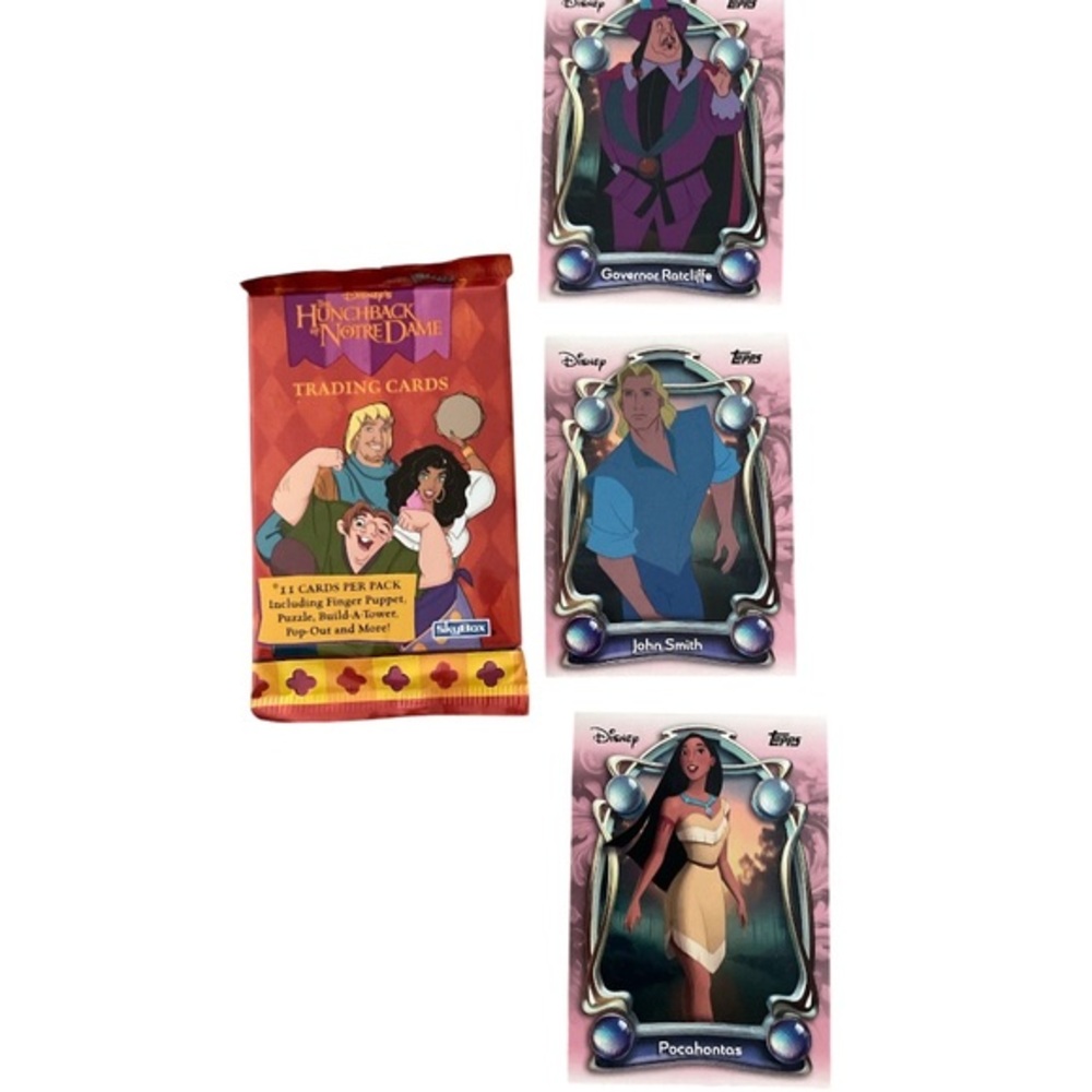 Disney Hunchback of Notre Dame Red Trading Cards